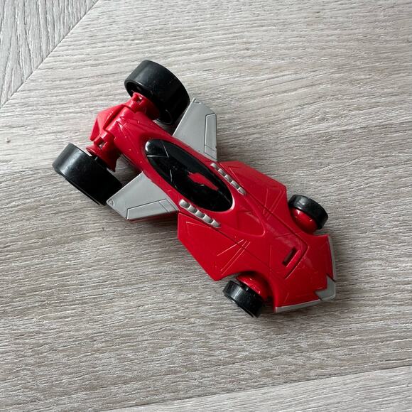 Hot Wheels 2010 McDonald's Mattel Red Car Battle Force 5 - Picture 3 of 9